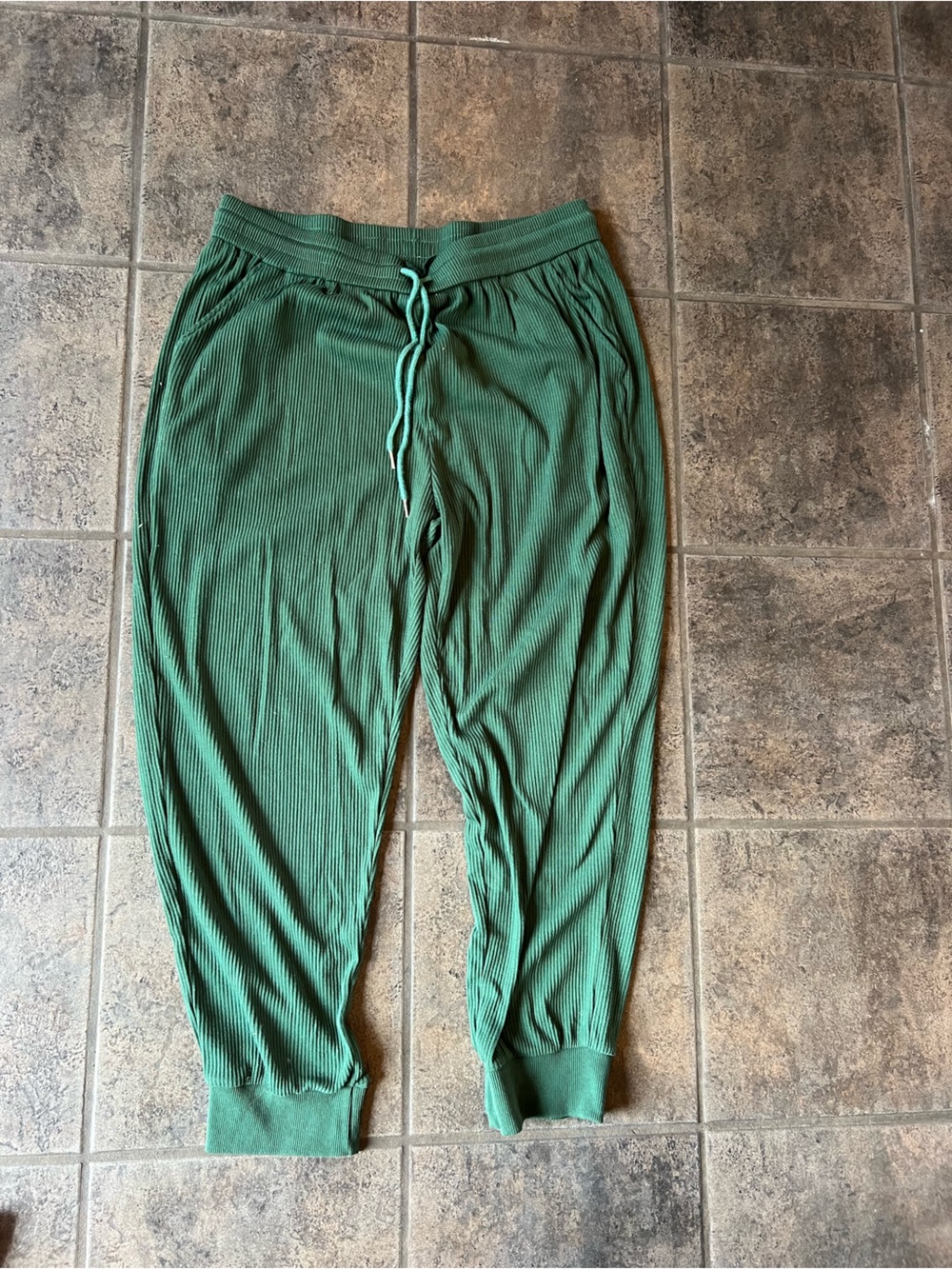 Green Ribbed Set - Picture 3 of 5